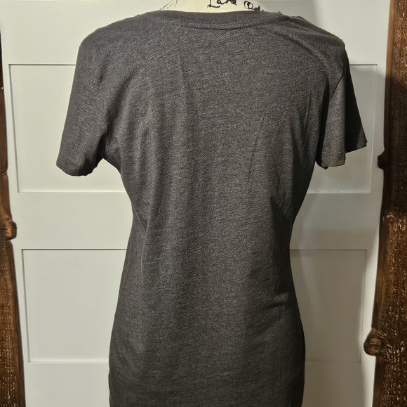 Reebok Women's Grey Short Sleeve T-Shirt - Picture 3 of 7